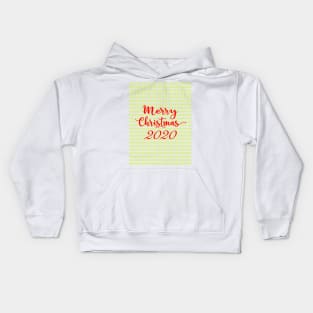 2020 Merry Christmas, Teacher Christmas Gift, Work Gift Kids Hoodie